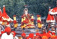 Gangaur celebration at rajasthan 