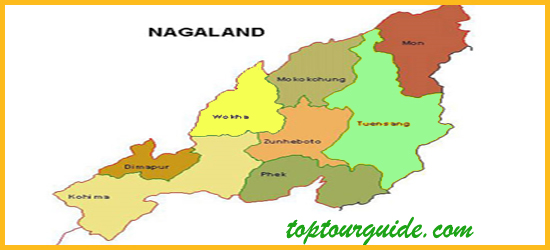 Nagaland Map