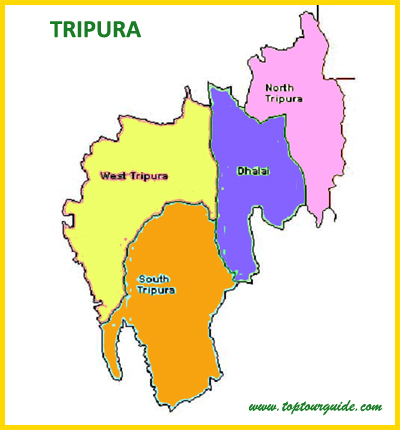 Tripura Map